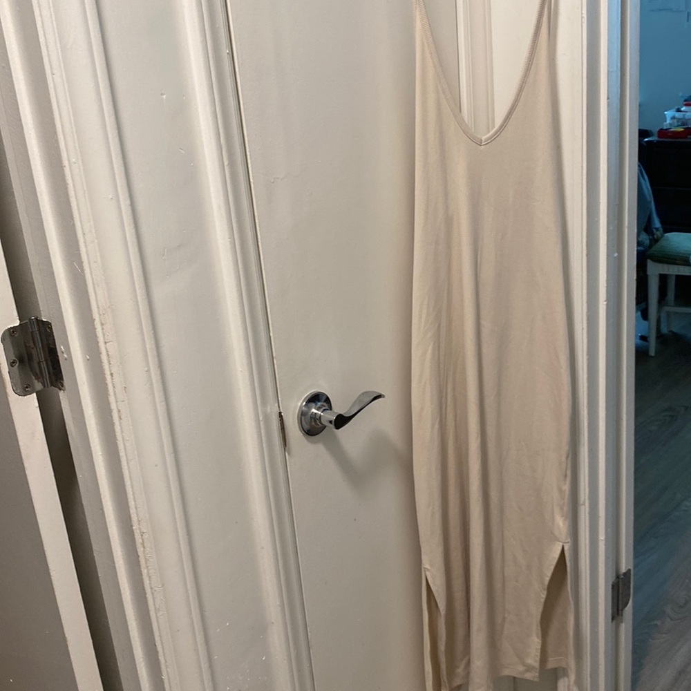 Cream dress (large ) dress from old navy